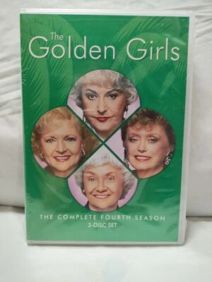 The Golden Girls - Complete Fourth Season 4 (DVD, 2006, 3 Disc-Box Set) NEW - Image 1 of 4