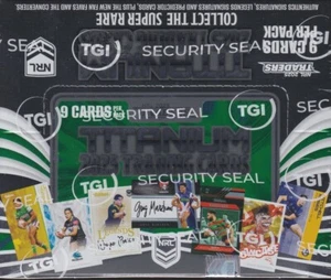 2025 nrl traders titanium factory sealed box 36ct box in stock - Picture 1 of 1