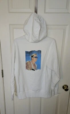 Sudadera con Capucha Oakley Blanca Estilo Y2K De Colección Logotipo Central Talla M Con Capucha Gráfico Raro Foto 1 de 4