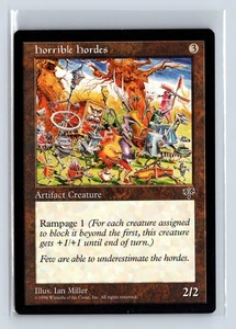 (4x) HORRIBLE HORDES – MTG Magic the Gathering Card – Mirage – Uncommon - Picture 1 of 6