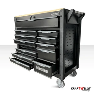 457 tlg Werkzeugwagen Werkstattwagen 13 Schubladen PROFESSIONELL XXXL KRAFTWELLE - Bild 1 von 16