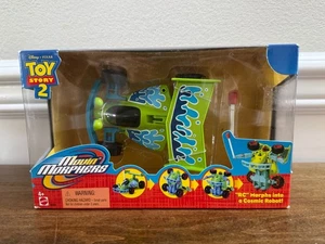 DISNEY PIXAR 2000 TOY STORY 2 MOVIN' MORPHERS "RC" MORPHS INTO A COSMIC ROBOT - Picture 1 of 7