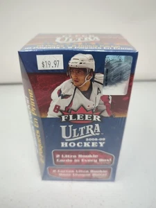 Fleer Ultra 2008-09 Confezione 12 Box Hockey (Sigillato in fabbrica) RARO! 2 Ultra Esordienti! - Foto 1 di 6