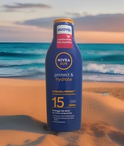 200 ml Nivea Sun 15 Protect & Hydrate Lotion 🏝️ - Bild 1 von 2