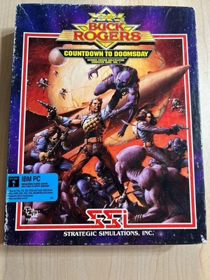 SSI Buck Rogers Countdown to Doomsday IBM 2.5'' disks - Big Box - Image 1 of 4