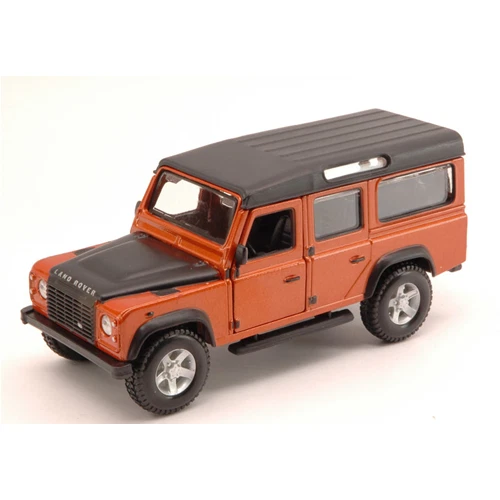 LAND ROVER DEFENDER 110 STATION WAGON 1995 COPPER METALLIC/BLACK 1:32 Burago Aut - Immagine 1 di 1