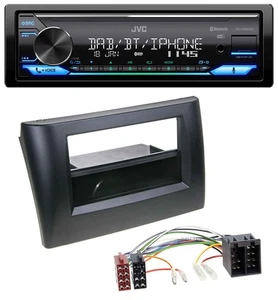 JVC Bluetooth DAB USB MP3 Autoradio für Fiat Stilo 192 01-08 Ablagefach - Bild 1 von 8