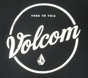 VOLCOM SKATE CO TRUE TO THIS - BLACK SMALL T-SHIRT K731 - Picture 1 of 3