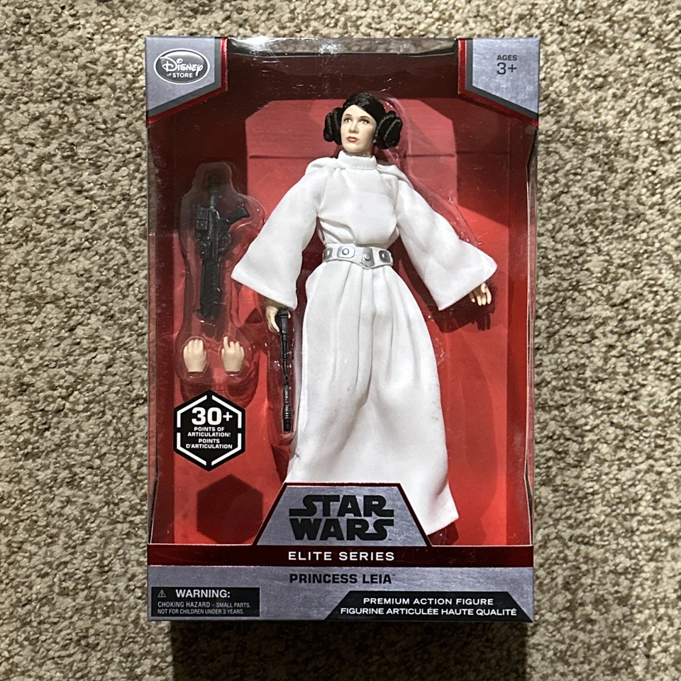 Star Wars Elite Series Princess Leia Action Figure Doll Disney HTF S14