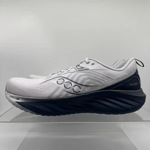 Nuovissima scarpa da corsa Saucony Triumph 22 grigio blu navy S20964-218 uomo taglia 14 - Foto 1 di 8