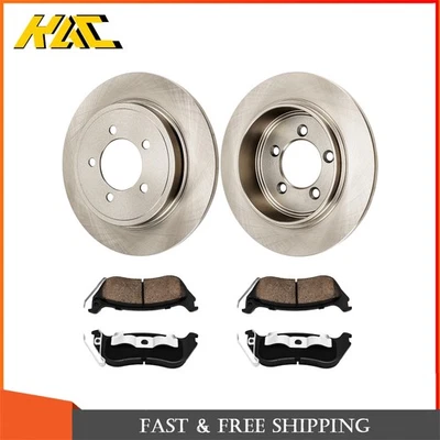 Rear Rotors & Ceramic pads for Ford Explorer/Sport Trac & Mercury Mountaineer - Imagem 1 de 4