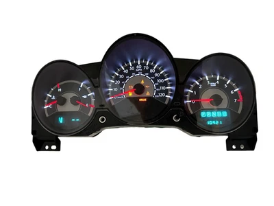 Cuadro de instrumentos velocímetro indicadores de tablero Chrysler 200 2011-2014 10.921 millas Foto 1 de 4