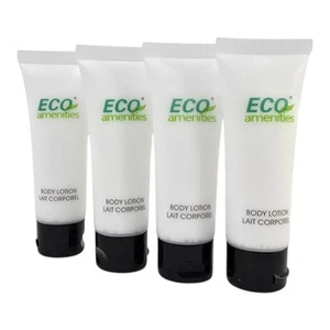 4 Pack Eco® Amenities 1oz Travel Hotel Motel Size Hand & Body Lotion Exp 8-2027 - Picture 1 of 5