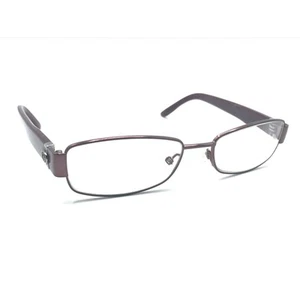 Gucci Maroon Eyeglasses Frames 52-16 Italy Designer Burgundy Fashion Women - Picture 1 of 12