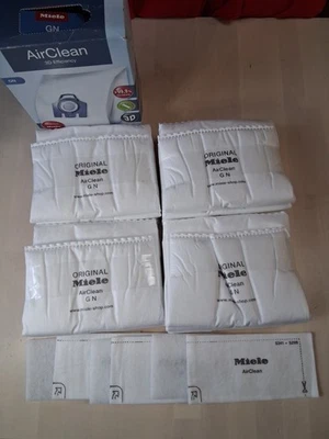 Miele GN AirClean 3D Vacuum Bags (14 Bags and 6 Filters) FREE SHIPPING  - Image 1 of 2