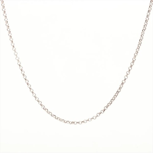 CHROME HEARTS Collana girocollo cuori cromati 20 pollici 925 5 7 g