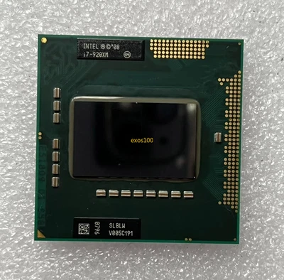 Intel Core i7-920XM 2.0GHz Quad Core 8M SLBLW Socket G1 CPU Processor i7-920XM - Image 1 of 4