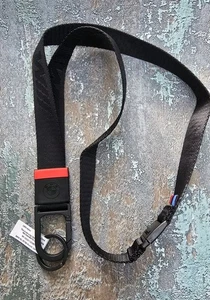 BMW M Lanyard Schlüsselband 80232466315 schwarz/rot Schlüsselanhänger  NEU - Bild 1 von 4