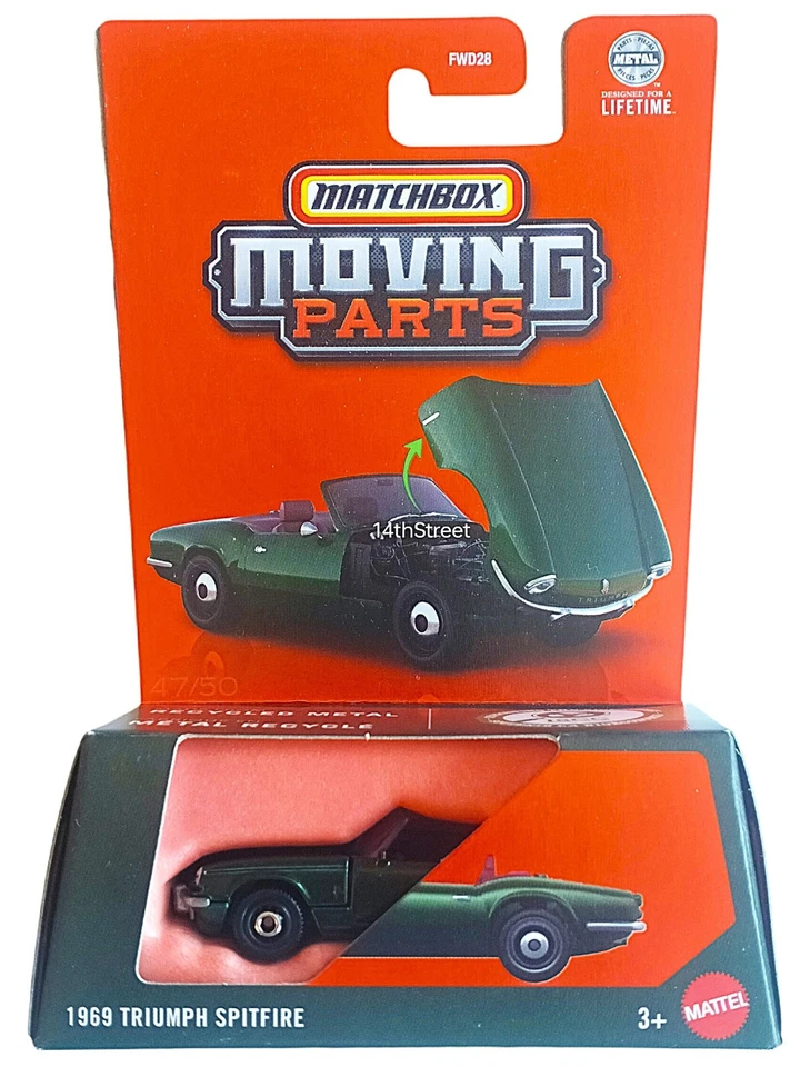 2025 Matchbox Moving Parts #47/50 - 1969 Triumph Spitfire - Image 1 of 1