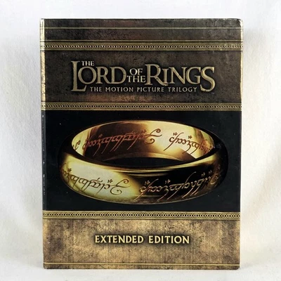 LORD OF THE RINGS Extended Edition Blu ray DVD Box Set 15 Discs Region B&1 LOTR - Image 1 of 4