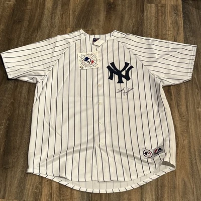 SIGNED Lou Piniella Authentic New York Yankees Jersey authenticity guaranteed - Image 1 of 3