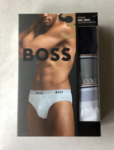 Hugo Boss Briefs Cotton stretched Pack of 3 - Size L RRP £39