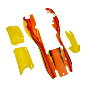 Orange Full Body Shell Set For 1/5 RC HPI Rovan Baja 5B SS 2.0 King Motor Buggy - Picture 1 of 7