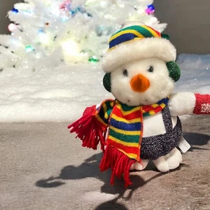 Dan Dee Singing Dancing Snowman Plush Christmas Rock Holiday WORKS - Picture 1 of 5
