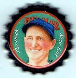 HERB PENNOCK Yankees ~ Helmar Brewing Bottle Cap - Picture 1 of 1