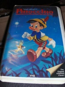 LIKE NEW Disney's Pinocchio black diamond 239V - VHS - Foto 1 di 1