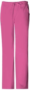 Cherokee Luxe Women's Sz Large Low Rise Straight Leg Scrub Pants 1066 NWT - Picture 1 of 5