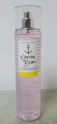 Bath & Body Works tamaño completo 8 oz. NAUTICAL BLUES Perfume d Fragancia Vaporizador  Foto 1 de 3