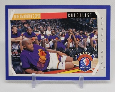 1993-94 Upper Deck McDonalds Open Checklist Phoenix Suns #507 Charles Barkley - Image 1 of 2
