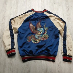 Superdry Men's Sukajan Eagle Embroidered Bomber Jacket M Los Angeles Japan Style - Bild 1 von 17