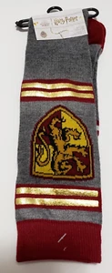 Wizarding World Harry Potter Gryffindor Symbol Crest Socks Size 4-10 WB New - Picture 1 of 6