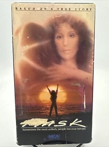 Mask (VHS, 1986) Cher Eric Stoltz Rocky Dennis Bio Drama Original MCA Release - Picture 1 of 6