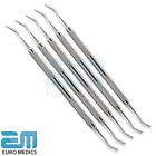 Set Of 5 Dental Heidman Cavity Plastic Cement Filling Double Ended Mixing New
