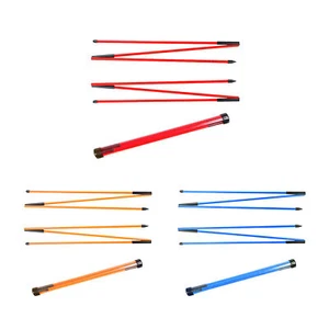 Golf Alignment Sticks Golf Training Equipment 2X Collapsible Golf Practice Rods - Picture 1 of 14