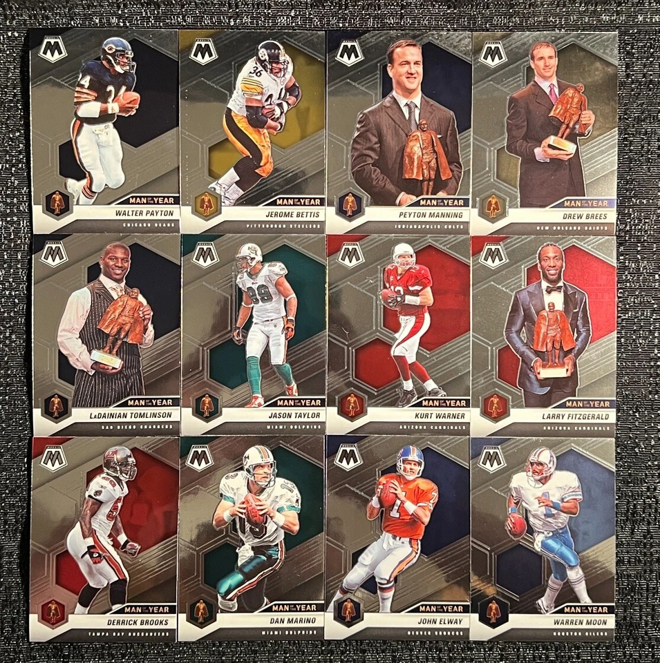 2021 Mosaic MAN OF THE YEAR Complete Your Set You Pick Football Card #261-280 - Image 1 of 1