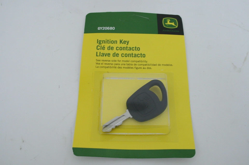 Genuine John Deere X370 Ride on Mower Ignition Key GY20680