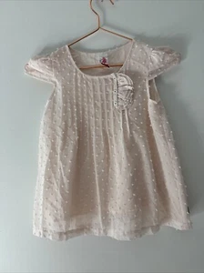 Matilda Jane Vanilla Dot Top from the Serendipity collection girl size 6 Pink - Picture 1 of 7