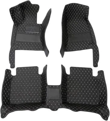 Alfombrillas de coche aptas para Mitsubishi todos los modelos de lujo de cuero personalizado forros de carga Foto 1 de 4