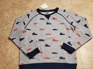 NWT Gymboree Soft Pullover Sweatshirt Activewear NEW Boys L 10 12 - Picture 1 of 2