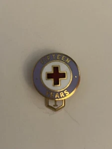 Rotes Kreuz 15 Jahre Anstecknadel P14 - Bild 1 von 5