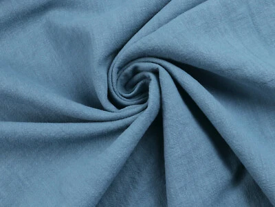 LEINEN 100% Stoff  Stonewashed hochwertige Qualität RAUCHBLAU EUR 18,98/m - Bild 1 von 2