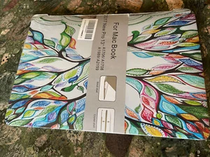 2017 Cover Case for Macbook Pro 13 Inch A1706 A1708 A1989 A2159- Crayon pattern - Picture 1 of 4