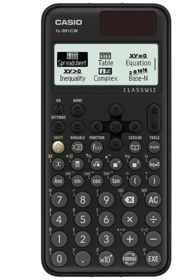 Casio FX-991CW Advanced Scientific Calculator - Black