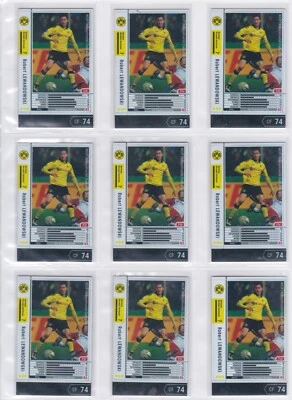 Lot9 2010-11 PANINI WCCF #143 ROBERT LEWANDOWSKI RC ROOKIE. - Image 1 of 2