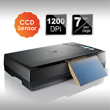 Plustek OB3800L TOP high Book Scanner No Shadow Distorted Edge Lines MAC/PC OCR 