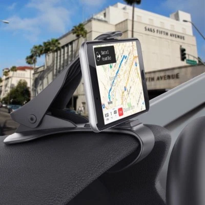 Universal in Car Mobile Dashboard Clip Mount Apple Samsung Smarphones UK Stock  - Image 1 of 4